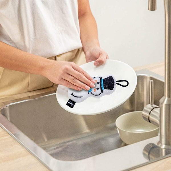 Frosty the Snowman Scrubber Sponge - 3 pack