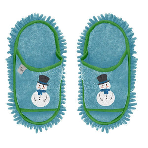 Frosty the Snowman Microfibre Cleaning Slippers