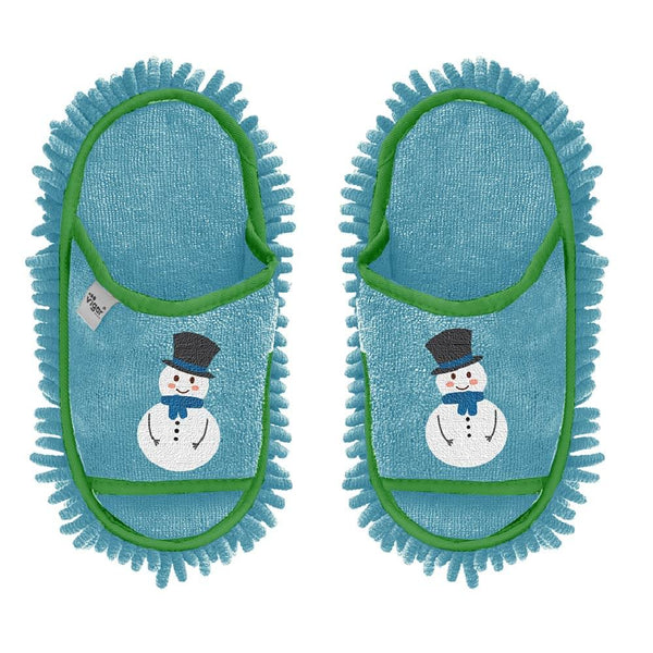Frosty the Snowman Microfibre Cleaning Slippers