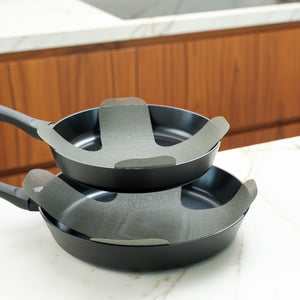 NoStik Silicone Firbreglass Anti-Slip Pan Protectors Set of 3