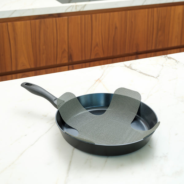 NoStik Silicone Firbreglass Anti-Slip Pan Protectors Set of 3