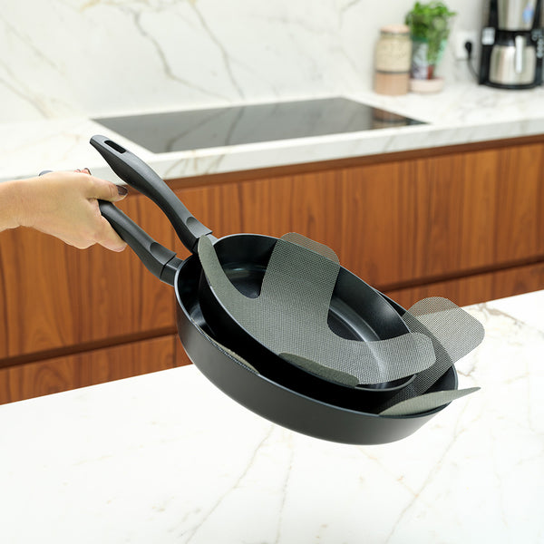 NoStik Silicone Firbreglass Anti-Slip Pan Protectors Set of 3