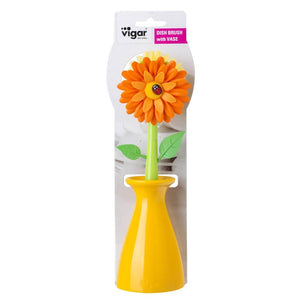 Dish Brush With Vase