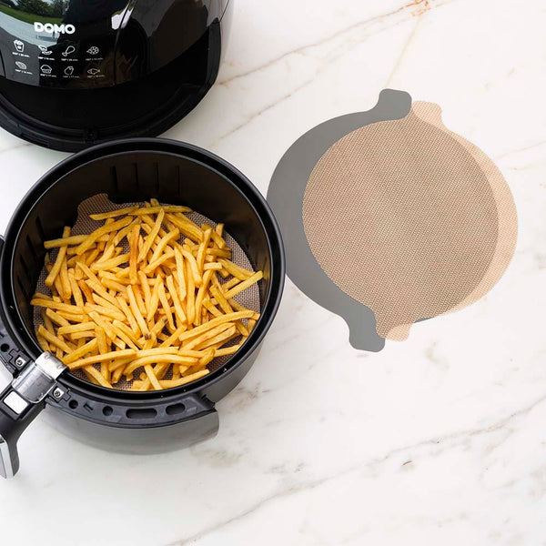 NoStik Silicone Fibreglass Air Fryer Liner Set of 2 Round