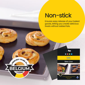 Nostik Bake Liner Black Regular