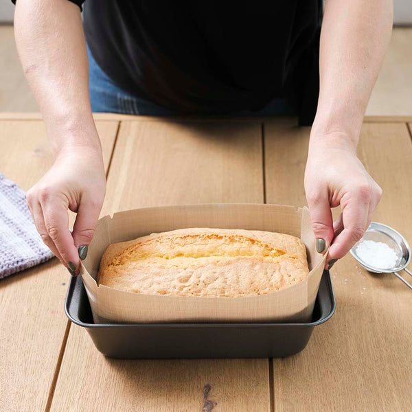 NoStik Silicone Fibreglass Loaf Tin Liner
