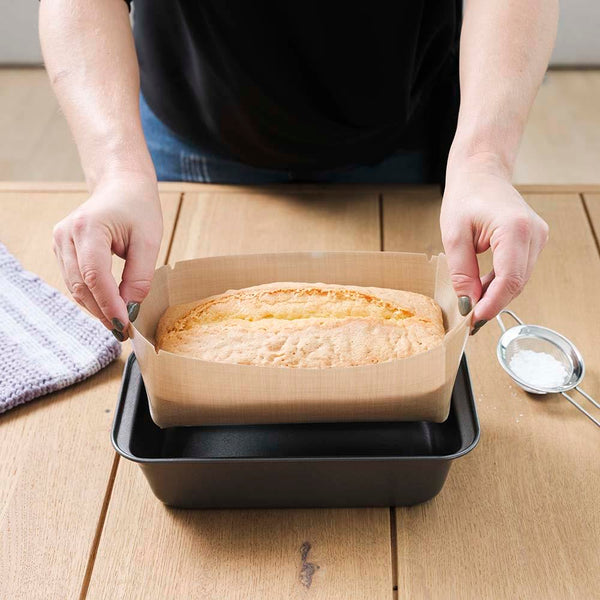 NoStik Silicone Fibreglass Loaf Tin Liner