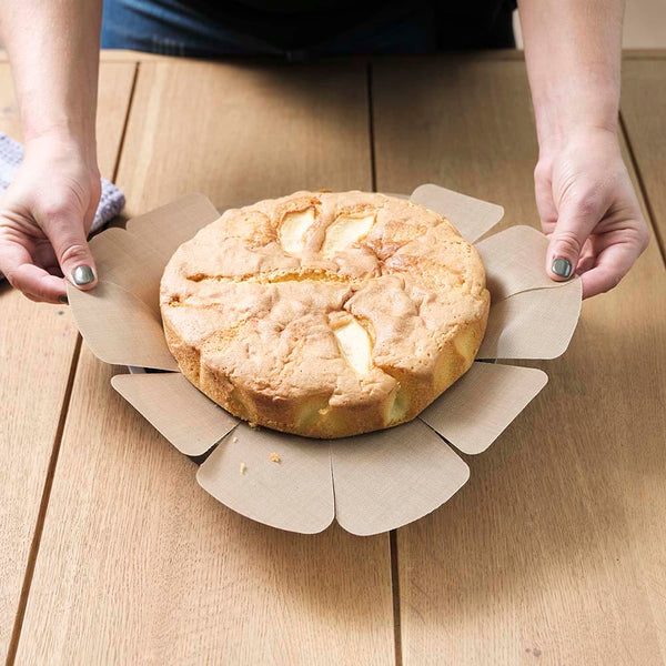 NoStik Silicone Fibreglass Cake Tin Liner Round