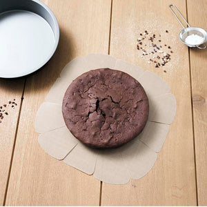 NoStik Silicone Fibreglass Cake Tin Liner Round