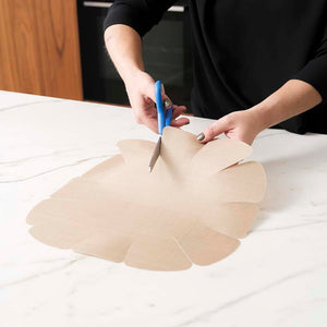 NoStik Silicone Fibreglass Cake Tin Liner Round