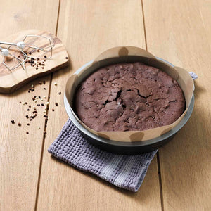 NoStik Silicone Fibreglass Cake Tin Liner Round