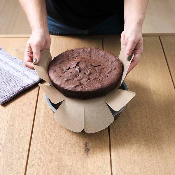 NoStik Silicone Fibreglass Cake Tin Liner Round