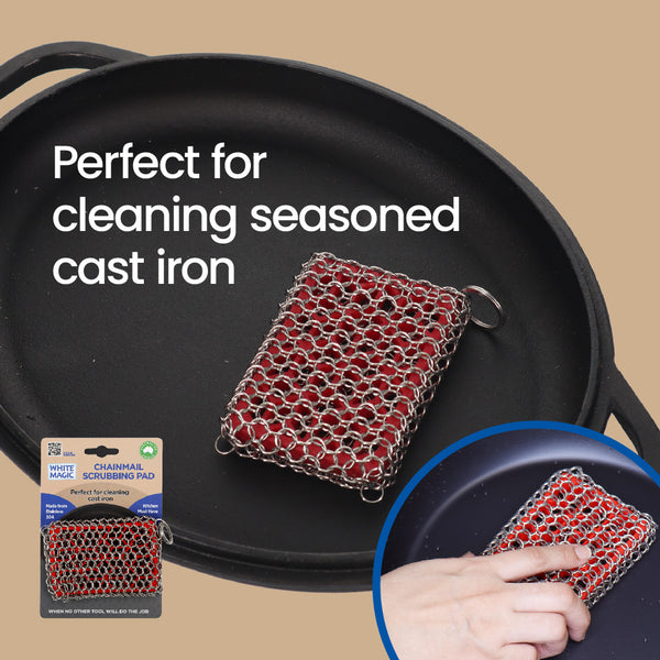 Chainmail Scrubbing Pad