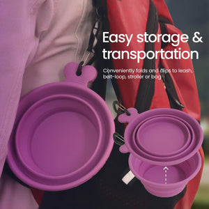 Collapsible Travel Bowl