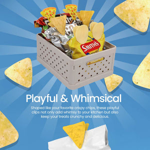 Cute Bag Clips 4 Pack - Corn Chips