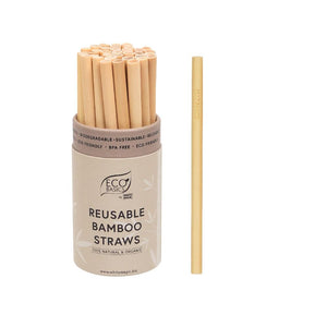 Reusable Bamboo Straw - single