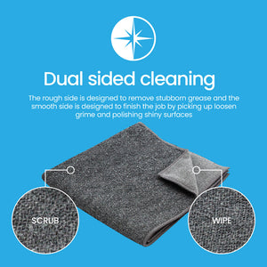 Eco Cloth Oven & Cooktop - With Bonus Glass/Window Cloth