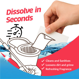 Eco Basics Floor Cleaner Sheets 40 pack - Lemon Myrtle