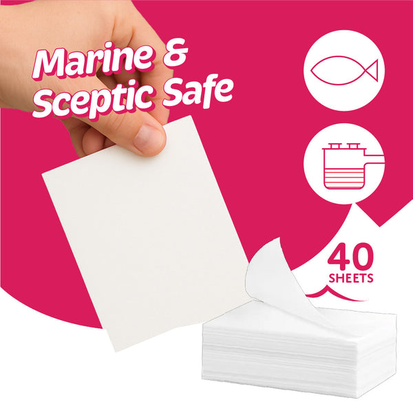 Eco Basics Floor Cleaner Sheets 40 pack - Lemon Myrtle