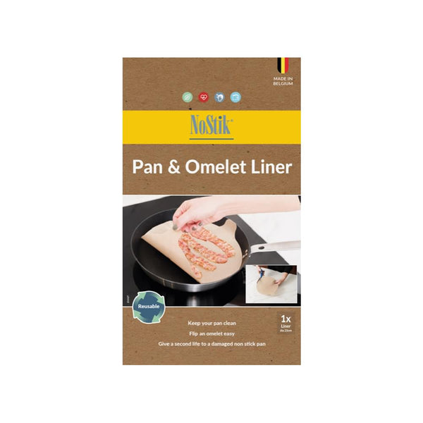 NoStik Silicone Fibreglass Pan & Omelet Liner