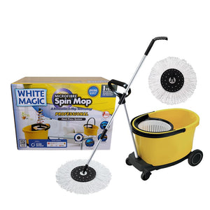 White Magic Professional Spin Mop Set