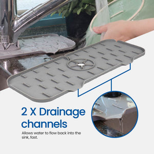 White Magic Sink Splash Guard