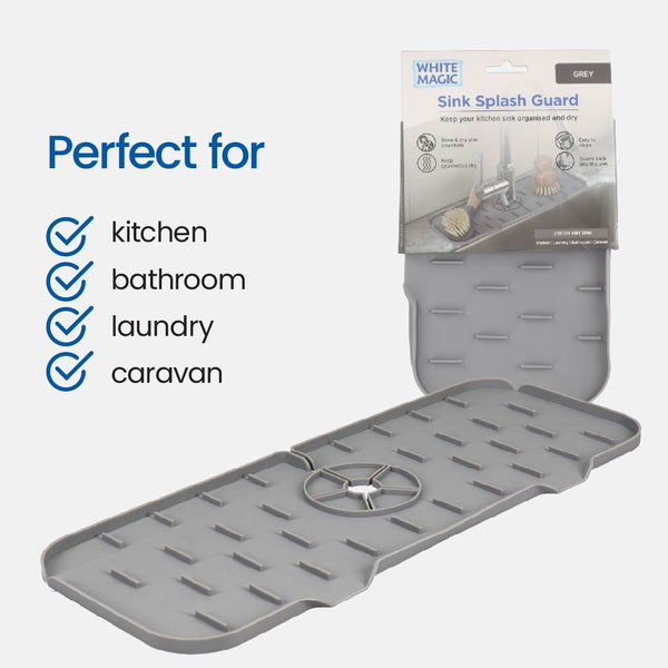 White Magic Sink Splash Guard