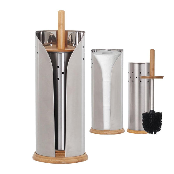 Eco Basics Toilet Set & Roll Holder