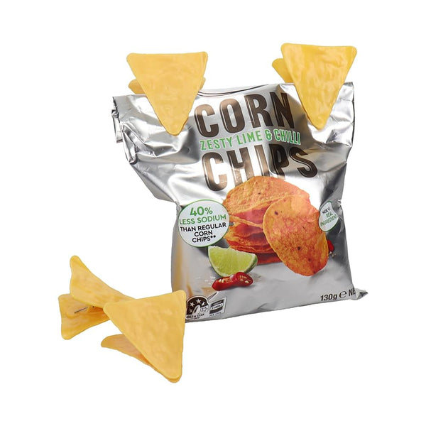 Cute Bag Clips 4 Pack - Corn Chips