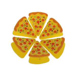 Cute Bag Clips 6 Pack - Pizza Slices