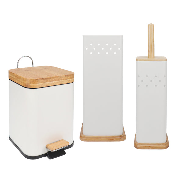 Eco Basics 3 in 1 Square Bathroom Set