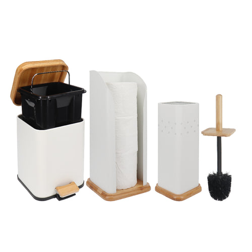 Eco Basics 3 in 1 Square Bathroom Set