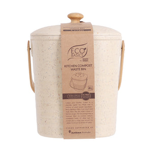 Eco Basics Compost Kitchen Waste Bin 4L