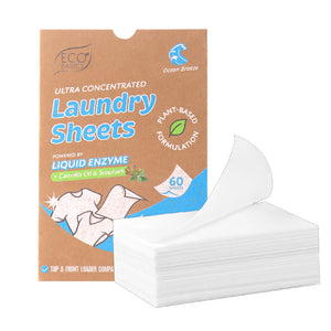 Eco Basics Laundry Sheet 60 pack - Ocean Breeze