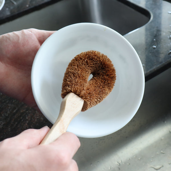 Eco Basics Natural Plus Dish Brush Small