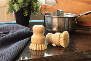 Eco Basics Plastic Free Pot Brush