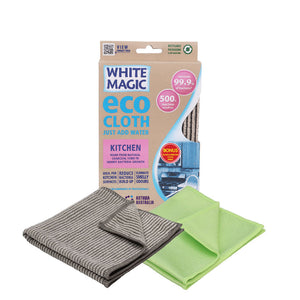 Eco Cloth Kitchen - With Bonus Glass/Window Cloth