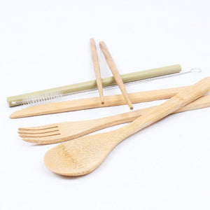 Reusable Bamboo Cutlery Set