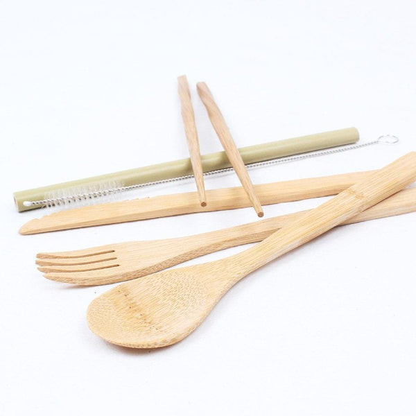 Reusable Bamboo Cutlery Set