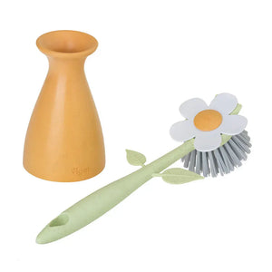 Florganic Dish Brush with Vase