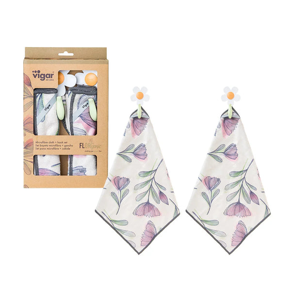 Florganic Hook with Microfibre Cloth