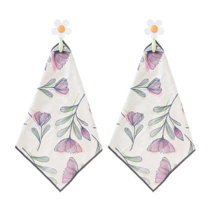 Florganic Hook with Suction & Microfibre Cloth 2pc