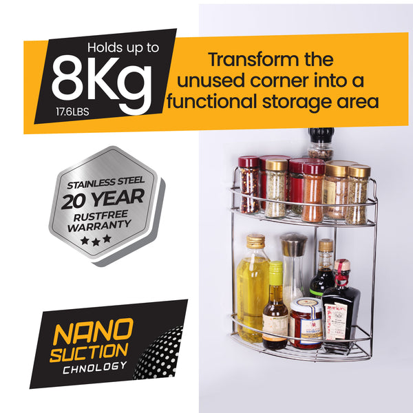 i-hook Double Corner Shelf