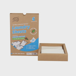 Eco Basics Laundry Sheet 60 pack - Ocean Breeze