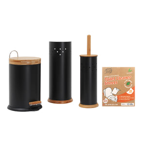 Eco Basics 3 in 1 Bathroom Set With 20 Cleaning Sheets