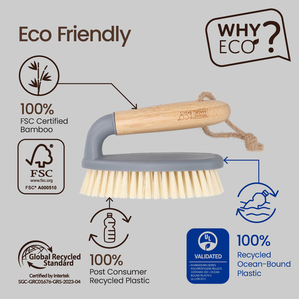 Eco Basics Sustainable Cleaning Brush Set of 6
