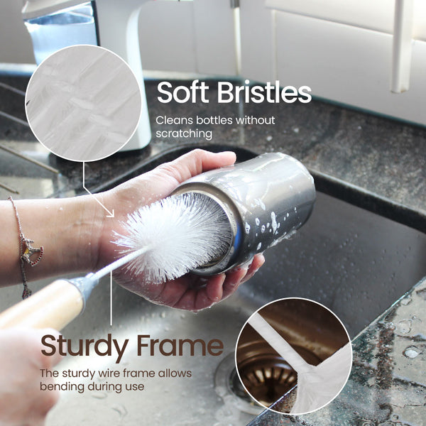 Eco Basics Sustainable Cleaning Brush Set of 6