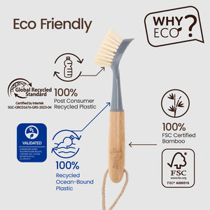 Eco Basics Sustainable Cleaning Brush Set of 6