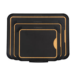 Eco Basics Carving Board with Juice Groove - Set