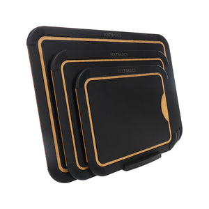Eco Basics Carving Board with Juice Groove - Set